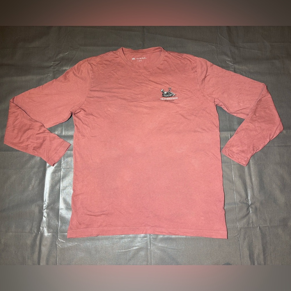 Travis Mathew Wolfsberg Long Sleeve Tee, Men’s size L